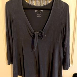 American Eagle | Grey Soft and Sexy Top